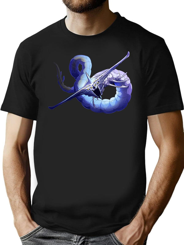 Ghost Leviathan Premium Heavyweight Cotton T-Shirt - Black