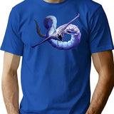 Ghost Leviathan Premium Heavyweight Cotton T-Shirt - Blue