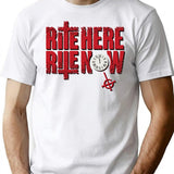 Ghost – Rite Here Rite Now Title Premium Heavyweight Cotton T-Shirt - White