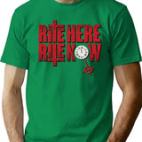 Ghost – Rite Here Rite Now Title Premium Heavyweight Cotton T-Shirt - Green