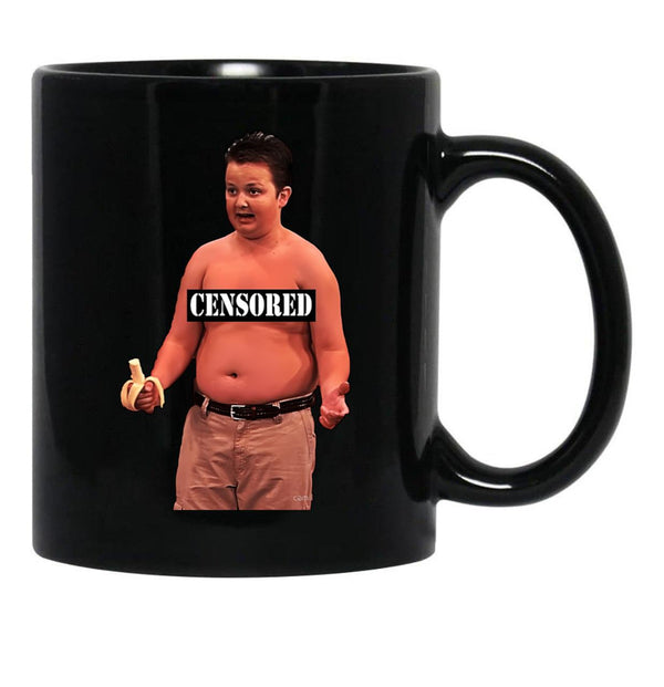 Gibby Black Coffee Mug, Gift Coffee Mug - Black