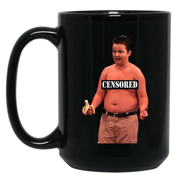 Gibby Black Coffee Mug, Gift Coffee Mug - Black