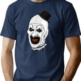 Gift For Men Art The Clown Awesome For Movie Fan T-Shirt for Men & Women, T-Shirts Graphic Tee - Navy