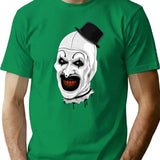 Gift For Men Art The Clown Awesome For Movie Fan T-Shirt for Men & Women, T-Shirts Graphic Tee - Green