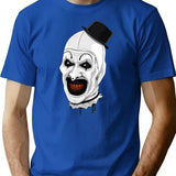 Gift For Men Art The Clown Awesome For Movie Fan T-Shirt for Men & Women, T-Shirts Graphic Tee - Blue
