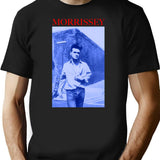 Gift Idea Morrissey Silkscreened 1992 North American Tour Gift for Birthday Premium Heavyweight Cotton T-Shirt - Black