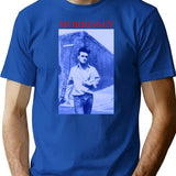 Gift Idea Morrissey Silkscreened 1992 North American Tour Gift for Birthday Premium Heavyweight Cotton T-Shirt - Blue