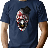 Gifts For Men Art The Clown Graphic For Fan T-Shirt for Men & Women, T-Shirts Graphic Tee - Navy