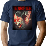 Gifts Idea Horror Movie Art Clown Terriefer Slasher Halloween Gift For Birthday Classic T-Shirt T-Shirt for Men & Women, T-Shirts Graphic Tee - Navy