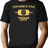 Giovanni'S Gym Vintage T-Shirt for Men & Women, T-Shirts Graphic Tee - Black