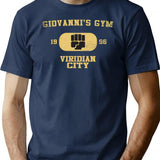 Giovanni'S Gym Vintage T-Shirt for Men & Women, T-Shirts Graphic Tee - Navy