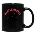 Give Em The Ol Razzle Dazzle Cat Funny Black Coffee Mug, Gift Coffee Mug - Black