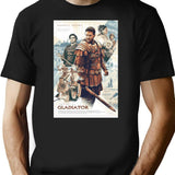 Gladiator Movie Premium Heavyweight Cotton T-Shirt - Black