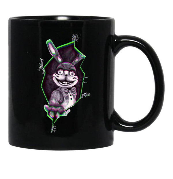 Glitchtrap Black Coffee Mug, Gift Coffee Mug - Black