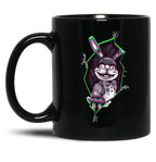 Glitchtrap Black Coffee Mug, Gift Coffee Mug