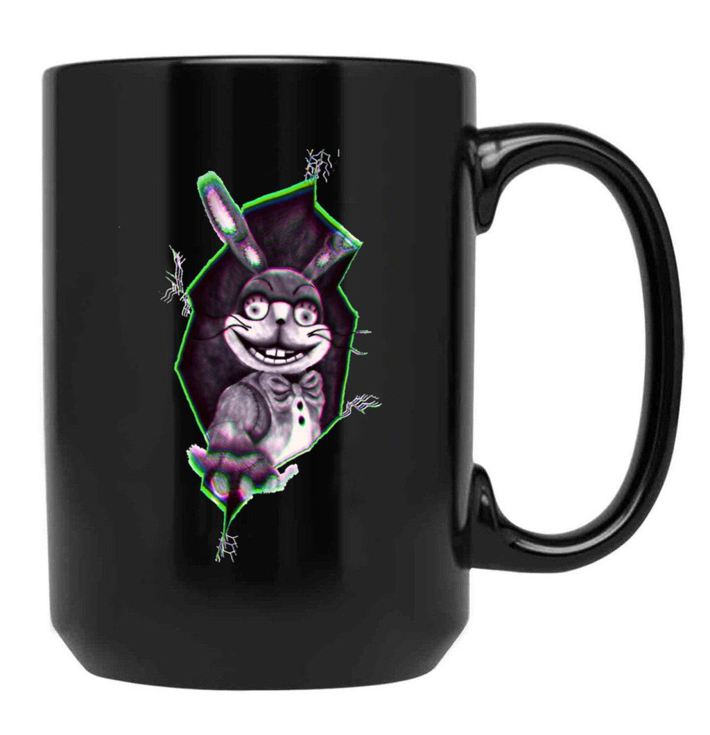 Glitchtrap Black Coffee Mug, Gift Coffee Mug