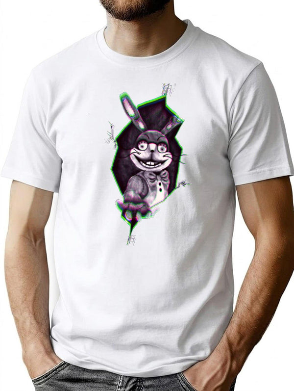 Glitchtrap Premium Heavyweight Cotton T-Shirt - White