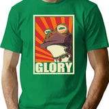 Glory Vintage T-Shirt for Men & Women, T-Shirts Graphic Tee - Green