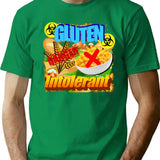 Gluten Intolerant T-Shirt for Men & Women, T-Shirts Graphic Tee - Green