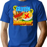Gluten Intolerant T-Shirt for Men & Women, T-Shirts Graphic Tee - Blue