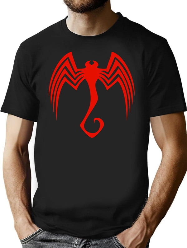God of Symbiotes Knull Premium Heavyweight Cotton T-Shirt - Black