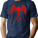 God of Symbiotes Knull Premium Heavyweight Cotton T-Shirt - Navy