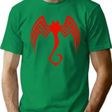 God of Symbiotes Knull Premium Heavyweight Cotton T-Shirt - Green