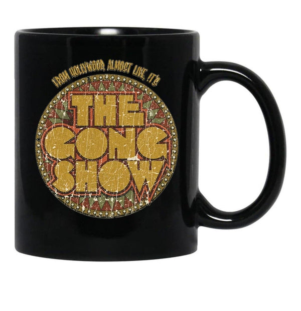 Gong Show Black Coffee Mug, Gift Coffee Mug - Black