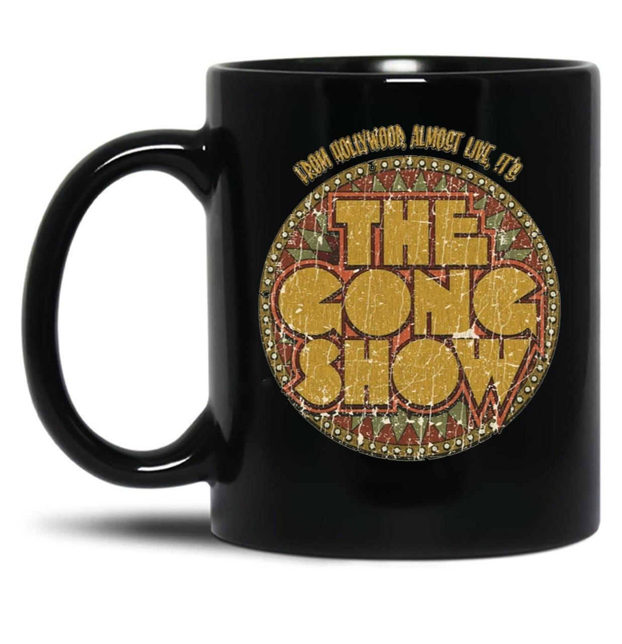 Gong Show Black Coffee Mug, Gift Coffee Mug