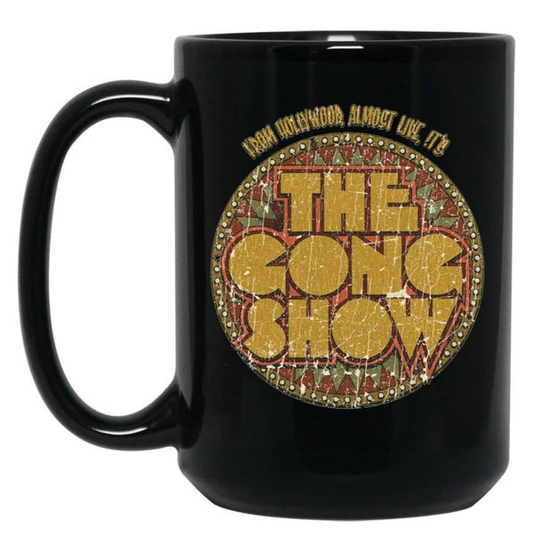 Gong Show Black Coffee Mug, Gift Coffee Mug - Black