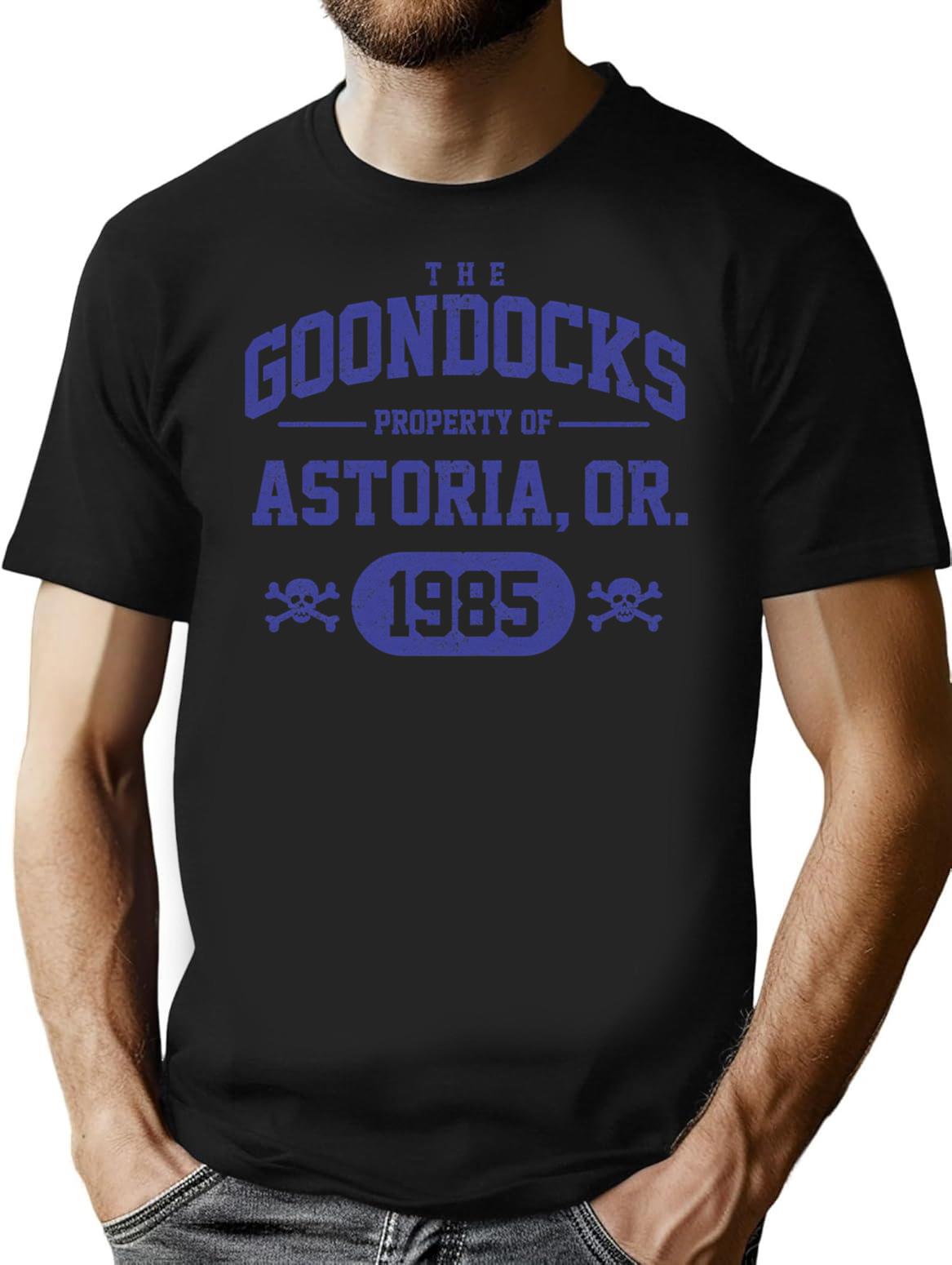 Goondocks - 1985 T-Shirt for Men & Women, T-Shirts Graphic Tee - Black