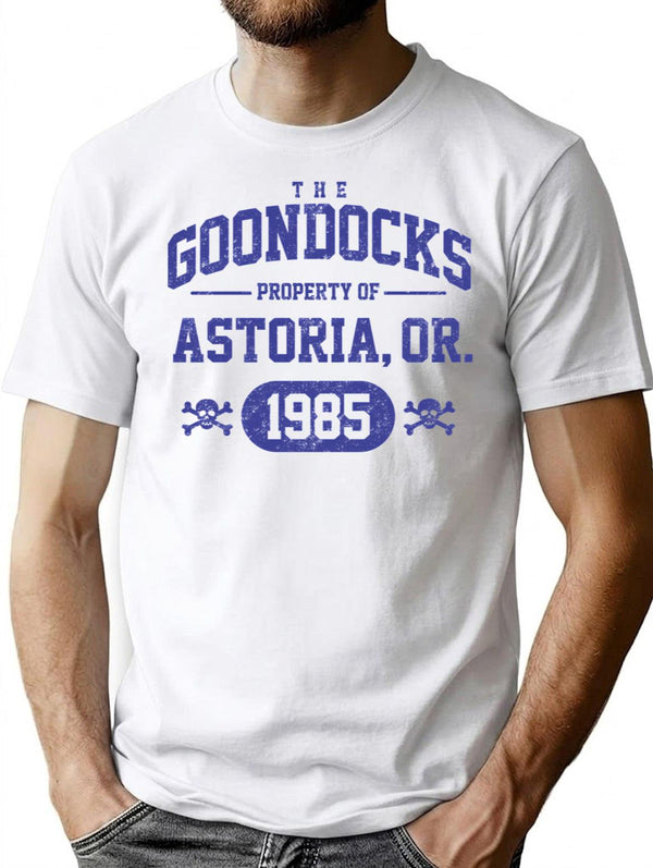 Goondocks - 1985 T-Shirt for Men & Women, T-Shirts Graphic Tee - White