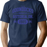 Goondocks - 1985 T-Shirt for Men & Women, T-Shirts Graphic Tee - Navy