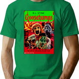 Goosebumps - The Art Of Christmas Fear. T-Shirt for Men & Women, T-Shirts Graphic Tee - Green