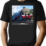 Gordon From Thomas The Tank Engine Premium Heavyweight Cotton T-Shirt - Black