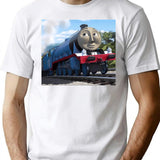 Gordon From Thomas The Tank Engine Premium Heavyweight Cotton T-Shirt - White
