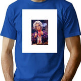 Grandma Yetta T-Shirt for Men & Women, T-Shirts Graphic Tee - Blue