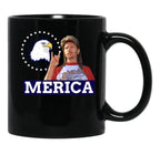 Graphic Joe Dirt 4Th Of July Fans Men Women Black Coffee Mug - Black