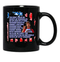 Graphic Joe Dirt 4Th Of July Merica Fans Men Women Black Coffee Mug - Black