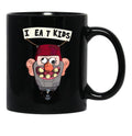 Gravity Falls I Eat Kids Balloon Black Coffee Mug, Gift Coffee Mug - Black
