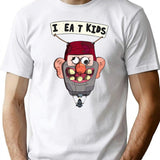 Gravity Falls I Eat Kids Balloon Premium Heavyweight Cotton T-Shirt - White