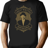 Great Writers - Shane Macgowan T-Shirt for Men & Women, T-Shirts Graphic Tee - Black
