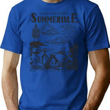 Greetings From Summerisle T-Shirt for Men & Women, T-Shirts Graphic Tee - Blue