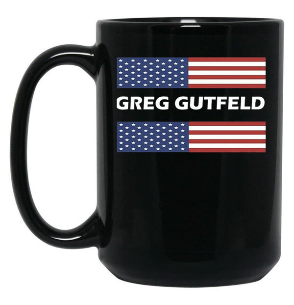 Greg Gutfeld Coffee Mug Black Coffee Mug, Gift Coffee Mug - Black