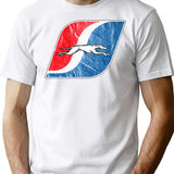 Greyhound Vintage Bus Line T-Shirt for Men & Women, T-Shirts Graphic Tee - White