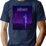 Grotesquerie Premium Heavyweight Cotton T-Shirt - Navy
