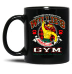 Groundskeeper Willie'S Gym Black Coffee Mug, Gift Coffee Mug