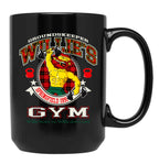 Groundskeeper Willie'S Gym Black Coffee Mug, Gift Coffee Mug