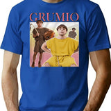 Grumio Plebs T-Shirt for Men & Women, T-Shirts Graphic Tee - Blue