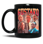 Gustavo Fring Vintage 90S Rap Style Gustavo Fring Bootleg Fan Black Coffee Mug, Gift Coffee Mug